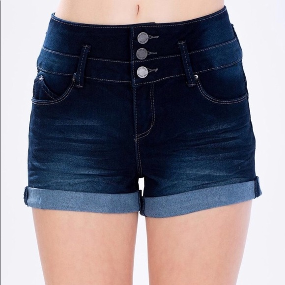 ymi high waisted shorts